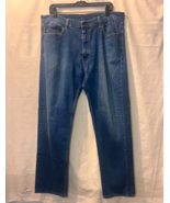 Levi&#39;s 505 Jeans Size 38x32 Mens Straight Leg Mid Rise Blue Denim A93 - $471.03 MXN
