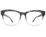 L. A.M. B Gafas Monturas LA092 GRY Transparente Gris Azul Abstracto Diseño - $46.25