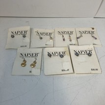 Napier Earrings Lot Of Seven (7) Pair - $19.75