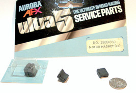 2pc 1977 Aurora AFX SpeedSteer Ultra5 MOTOR MAGNETS Service Part #3809 Bubbled - £3.18 GBP