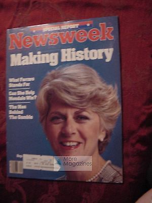 Primary image for NEWSWEEK July 23 1984 GERALDINE FERRARO Campaign Olympic Security Import Quotas