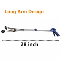 Foldable Pick Up Tool Grabber Reacher Stick Reaching Grab Extend Reach 28&quot; inch - £6.16 GBP+