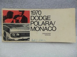 Dodge Polara 1970 Owners Manual 16330 - £13.23 GBP