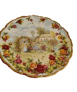New Royal Albert Vintage  Plate  Country Roses Christmas 1988 (Box Damaged) - $445.06 MXN