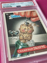 Psa 9 POP7 Topps Garbage Pail Kids 529b Champ-Pain Dwayne Purple Line Error Card - £187.70 GBP