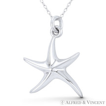 Starfish Sealife Animal Charm .925 Sterling Silver Pendant Boho Beachbum Jewelry - $36.39+
