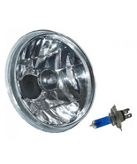 5-3/4&quot; Motorcycle Crystal Halogen Headlight Metal Headlamp 6-Volt 6V 55/... - $549.22 MXN