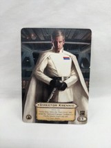 Star Wars X-Wing Miniatures Game Promo Director Krennic Card - $9.89
