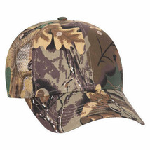 Khaki/Brown/Olive Camouflage Trucker Hat 6Panel Low Profile Mesh Back 1dz 105751 - £77.68 GBP