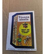 1979 Topps Wacky Packages #122 of 132 Tijuana Smells *Good Condition* mm1 - $11.21 CAD