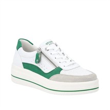 Remonte women&#39;s kendra sneakers in White/Green - $82.00