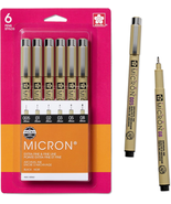 Pigma Micron Fineliner Pens - Archival Black Ink Pens - Pens for Writing... - $17.95