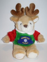 Dan Dee Christmas Snowflake Friends Reindeer 15&quot; Plush Soft Toy Holiday 2002 - £9.27 GBP