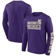 NCAA Washington Huskies Men&#39;s Chase Long Sleeve T-Shirt - XL - £14.93 GBP
