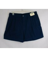 NWT Dockers Men&#39;s Navy Blue 100% Cotton Shorts Size 40 - $19.79