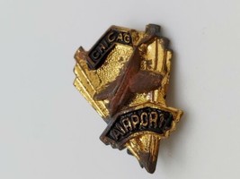 Chicago Airport J.O. Pollack Co. Antique Pin - £62.16 GBP