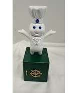 1999 Pillsbury Doughboy Giggling Die Cast Metal Coin Bank 9 Inch Working... - €14,58 EUR