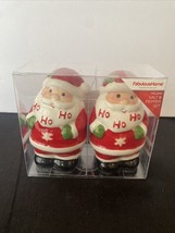 Ceramic Santa Claus Salt and Pepper Shakers with Stoppers - $7.69