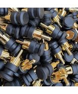 50 - RCA SHIELDED SHORTING CAPS / PLUGS - RF/EMI &amp; NOISE CANCELING / PRO... - $818.25 MXN
