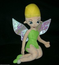14&quot; Disney Fairies Tinkerbell Fairy Pixie Doll Peter Pn Stuffed Animal Plush Toy - £12.90 GBP