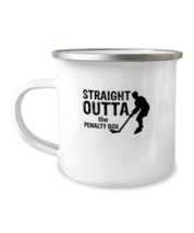 12 oz Camper Mug Party Funny Straight Outta The Penalty Box  - £16.04 GBP