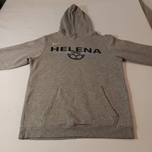 Nike HELENA SOCCER Men's Gray Cotton Blend Club Fleece Hoodie Sweatshirt Size S image 8