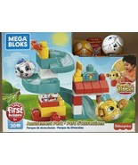 Mega Bloks First Builders 30 Piece Amusement Park Peek A Blocks Fisher-P... - £23.86 GBP