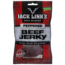 Jack Links Beef Jerky (10x50g) - Peppered - £66.92 GBP
