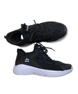 RBX Reebok EF5480 DRIFT black white kids slip on lightweight sneakers size 3 - $33.56