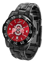 Ohio State Buckeyes Licensed Men Ncaa Fantom Anochrome Watch, Wallet and DogTag - £72.14 GBP