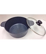 1 SET Marble Coated Pot w/Cover Cast Aluminium Non Stick 24, 26, 28 CM - $626.27 MXN+