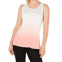 Ideology Womens Tie dyed Cutout back Tank Top Color Tie Dye Peach Kiss Size XS - £27.74 GBP