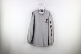 Vintage 90s Mens Large Thrashed University of Findlay Long Sleeve T-Shirt USA - $39.55