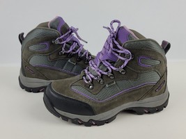 Hi tech Dri tech Waterproof Hiking Snow Boots Women&#39;s Grey Violet Size 7M EUC - £22.09 GBP