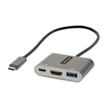 StarTech.com USB C Multiport Adapter, USB-C to HDMI 4K Video, 100W PD Pass-Throu - £61.91 GBP