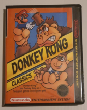 Donkey Kong Classics CASE ONLY Nintendo NES Box BEST QUALITY AVAILABLE - £10.17 GBP
