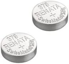 Renata 379 SR521SW Batteries - 1.55V Silver Oxide 379 Watch Battery (2 Count) - £11.18 GBP