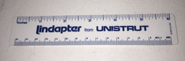 Lindapter From Unistrut Vintage Promotional 6” Ruler - £5.38 GBP