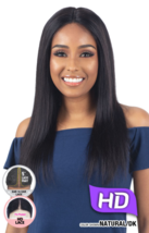 Shake N Go Girlfriend 100% Human Hair Hd Lace Front Straight 22&quot; - £70.60 GBP