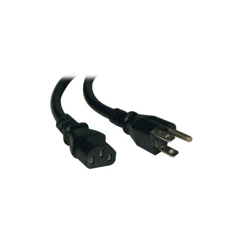 Eaton P006-001 EATON TRIPP LITE SERIES COMPUTER POWER CORD, NEMA 5-15P T... - $22.68