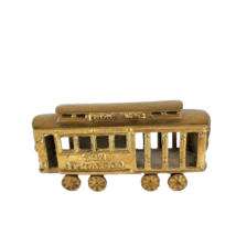 Brass San Francisco Cable Car Working Wheels - £21.28 GBP