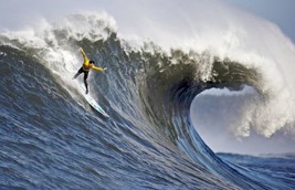 2010 Mavericks surfing competition. Photo Print ReproductiCanvas Giclee - £7.56 GBP+