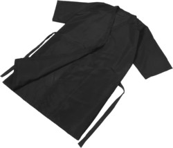 Lurrose Salon Client Gown Kimono Style Hair Salon Smock Black Hairdressi... - $689.50 MXN