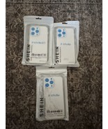 iPhone 14 Pro Max Clear Soft Silicone Bumber Phone Cases Set of 3 - $16.73 CAD