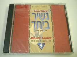 Moshe Laufer &quot;4- Together&quot; 1998 L&#39;chaim Cd Jewish Hebrew Israel World Music New! - £14.37 GBP