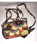 Vera Bradley Flower Shower Crossbody / Wristlet Wallet - $225.61 MXN