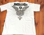 NWT Ablanche Winged Cross White T Shirt Sz L Street Wear Y2K Vtg Dead Stock - £39.47 GBP