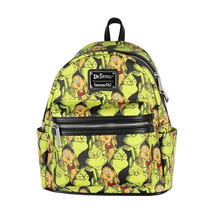 Dr Seuss The Grinch &amp; Max All-Over Print US Ex Mini Backpack - £76.41 GBP