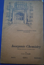 Vintage Inorganic Chemistry International Correspondence Schools - $56.91 MXN