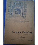 Vintage Inorganic Chemistry International Correspondence Schools - £2.33 GBP